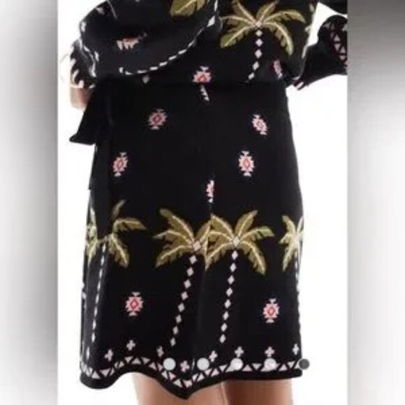 Never Fully Dressed Havana Knit Mini Skirt‎  SZ S NWT - Picture 3 of 10